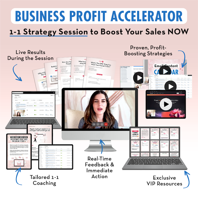Business Profit Accelerator: 1-1 Strategy Session to Boost Your Sales NOW