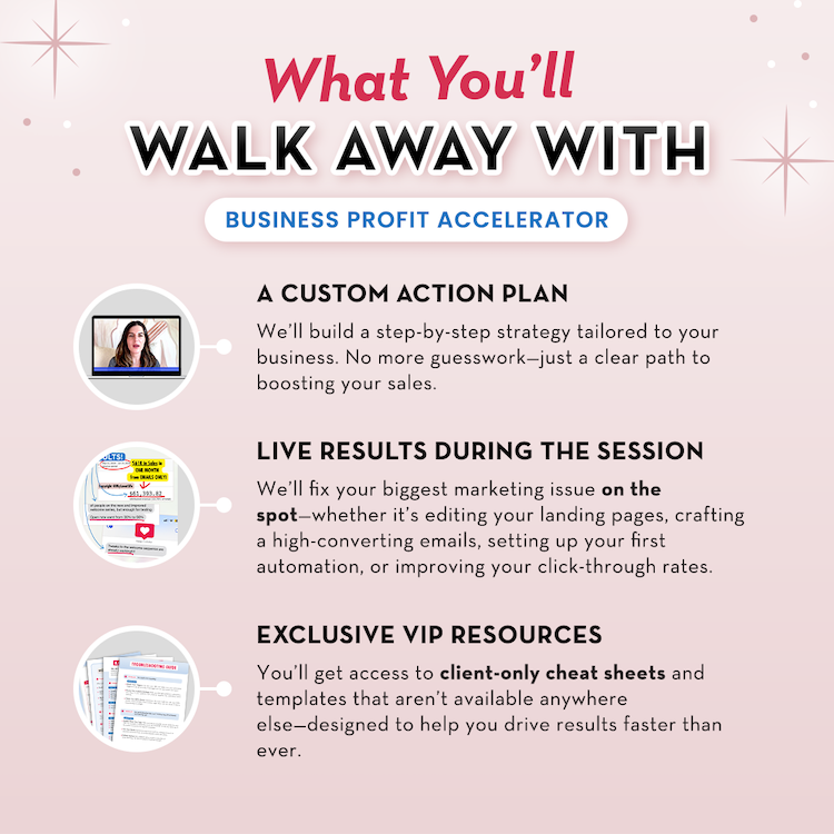 Business Profit Accelerator: 1-1 Strategy Session to Boost Your Sales NOW